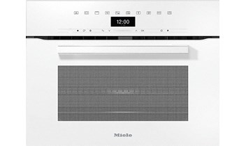 Miele H 7440 BM Kompakt-Backofen mit Mikrowelle Brillantweiß