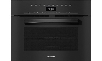 Miele H 7440 BM Kompakt-Backofen mit Mikrowelle Obsidianschwarz