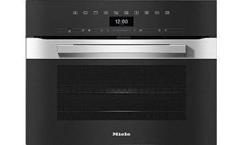 Miele H 7440 BM Kompakt-Backofen mit Mikrowelle Edelstahl/CleanSteel