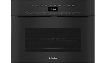 Miele H 7440 BMX Kompakt-Backofen mit Mikrowelle Obsidianschwarz