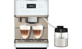 Miele Stand-Kaffeevollautomat CM 6360 MilkPerfection Lotosweiß CSM