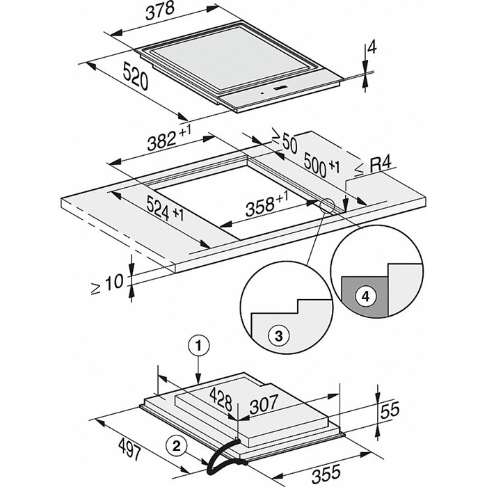 Miele CS 7632 FL SmartLine-Element 