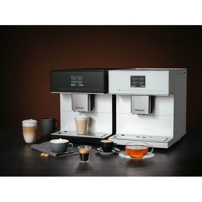 Miele CM 7350 Stand-Kaffeevollautomat Brillantweiß 