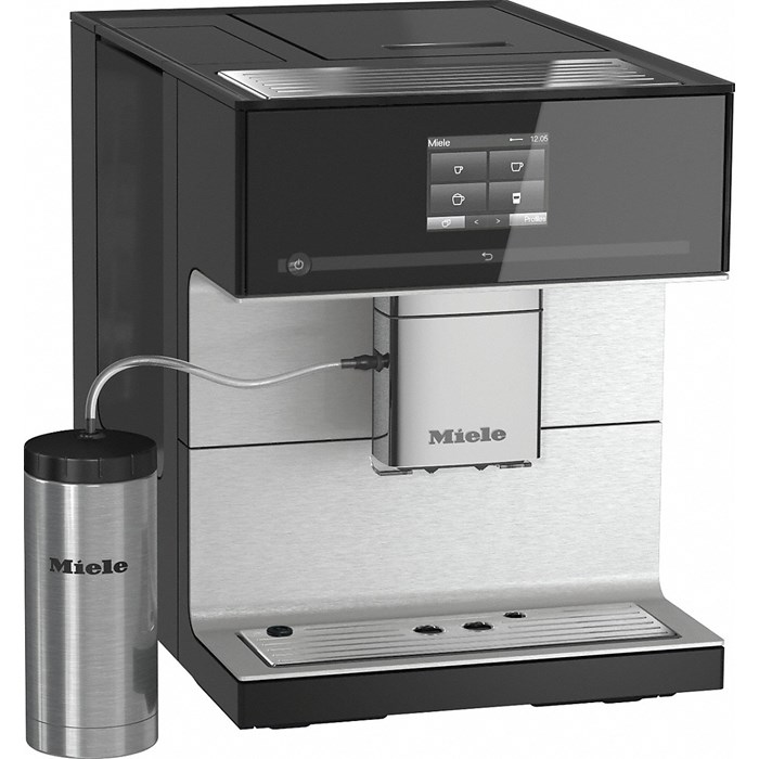 Miele CM 7350 Stand-Kaffeevollautomat Obsidianschwarz