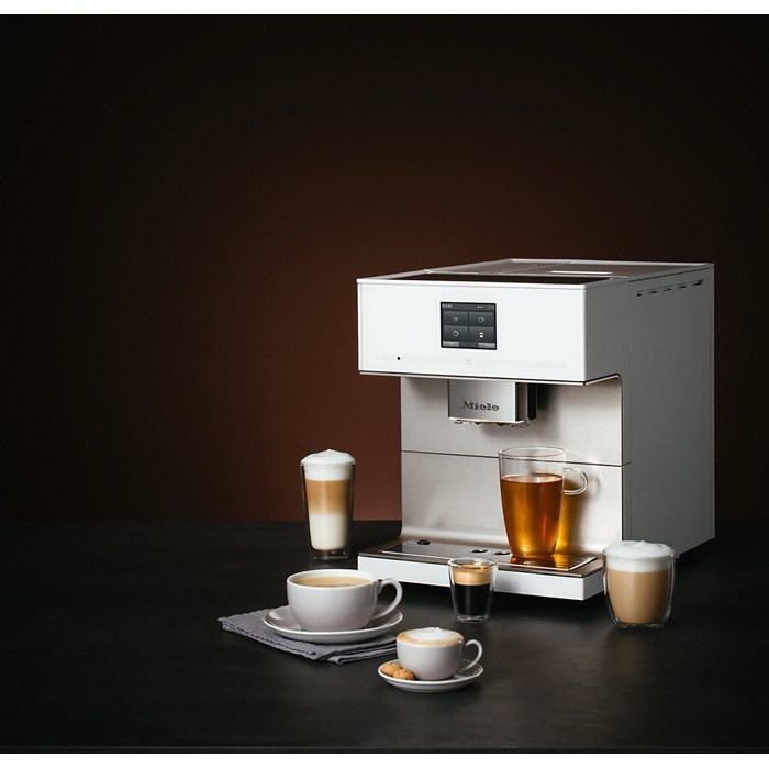 Miele CM 7550 Stand-Kaffeevollautomat Brillantweiß