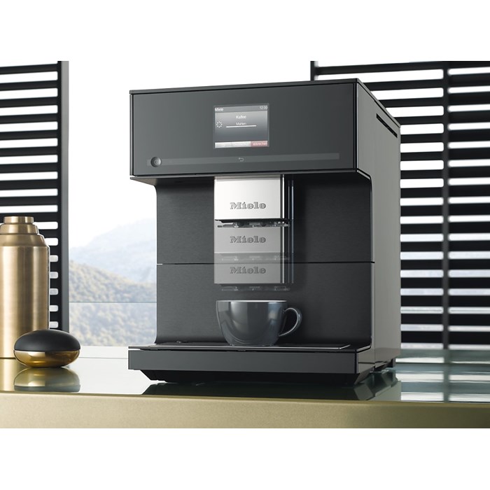 Miele CM 7750 Stand-Kaffeevollautomat Obsidianschwarz