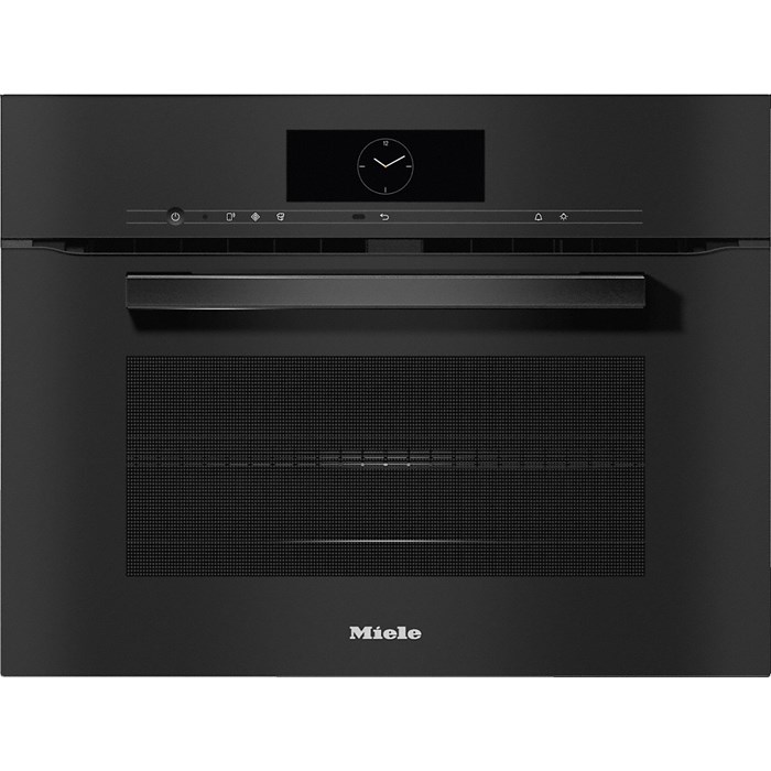 Miele H 7840 BM Kompakt-Backofen mit Mikrowelle Obsidianschwarz