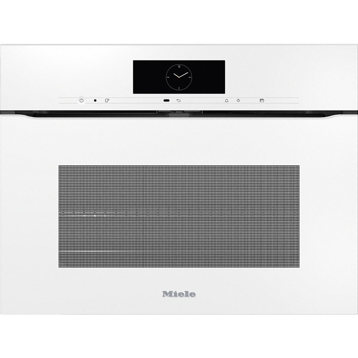 Miele H 7840 BPX Griffloser Kompakt-Backofen Brillantweiß A+