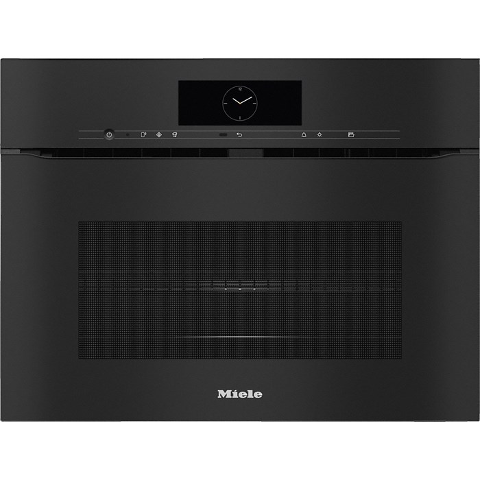 Miele H 7840 BMX Kompakt-Backofen mit Mikrowelle Obsidianschwarz