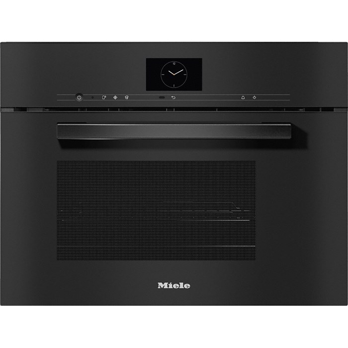 Miele DGM 7640 Dampfgarer mit Mikrowelle Obsidianschwarz