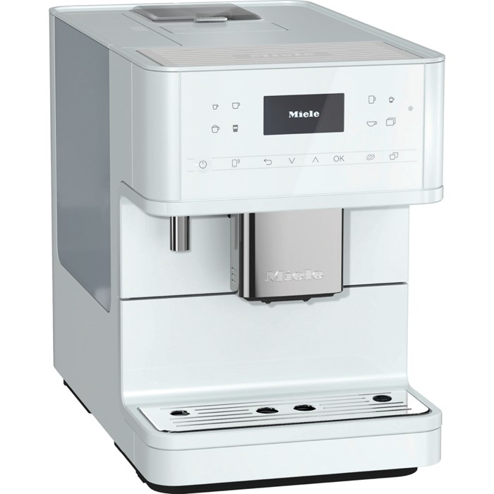 Miele CM 6160 MilkPerfection Stand-Kaffeevollautomat - Lotosweiß