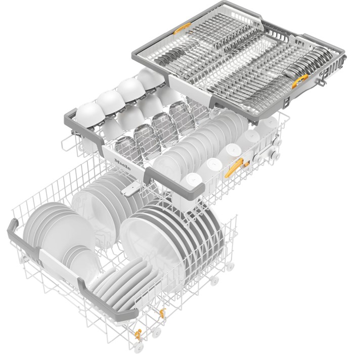 Miele G 7110 SC AutoDos Stand-Geschirrspüler Brilliantweiß