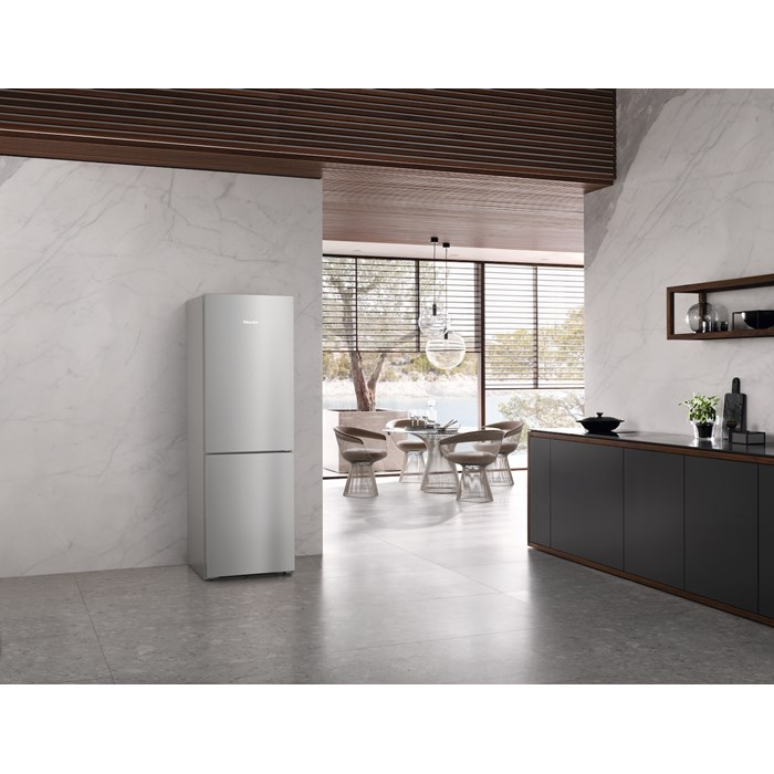 Miele KFN 4375 DD Stand-Kühl-Gefrierkombination, Edelstahllook