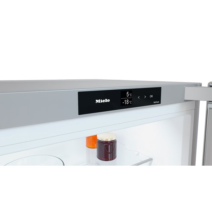 Miele KFN 4375 DD Stand-Kühl-Gefrierkombination, Edelstahllook