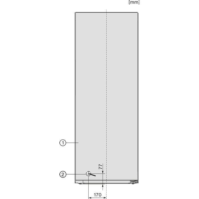 Miele FN 4844 C Stand-Gefrierschrank