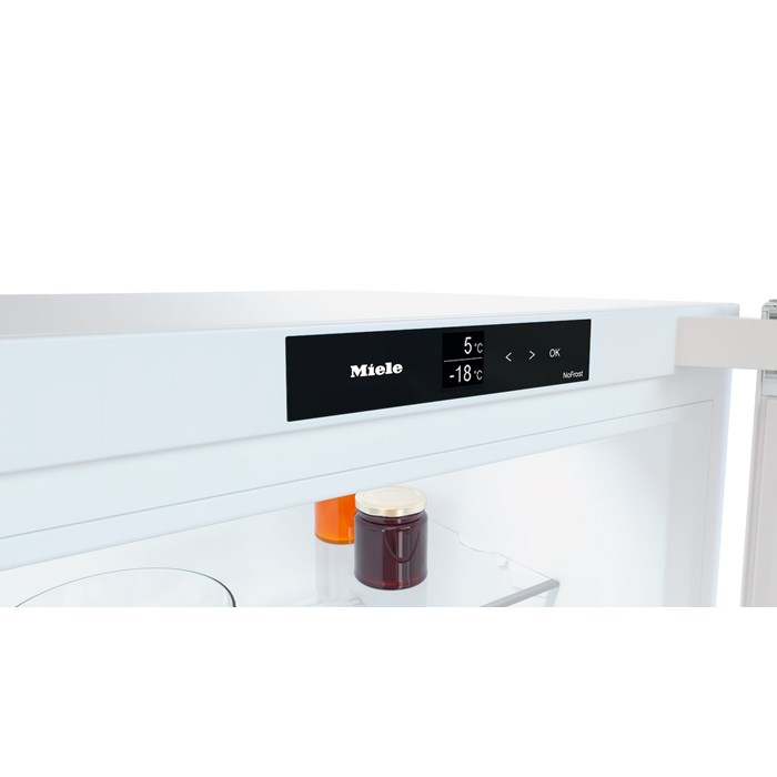 Miele KFN 4375 CD Stand-Kühl- Gefrierkombination, Weiß