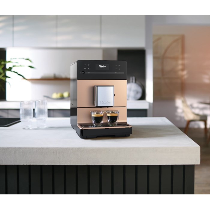 Miele CM 5510 Silence Stand-Kaffeevollautomat, Roségold PearlFinish