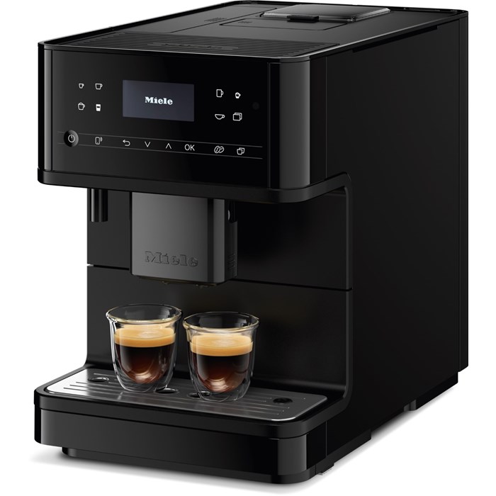 Miele CM 6360 125 Edition Stand Kaffeevollautomat mit Bohnensystem, Obsidianschwarz matt