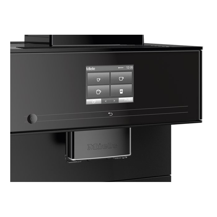 Miele CM 7750 125 Edition Stand Kaffeevollautomat mit Bohnensystem, Obsidianschwarz matt