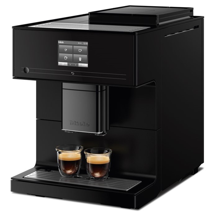 Miele CM 7750 125 Edition Stand Kaffeevollautomat mit Bohnensystem, Obsidianschwarz matt