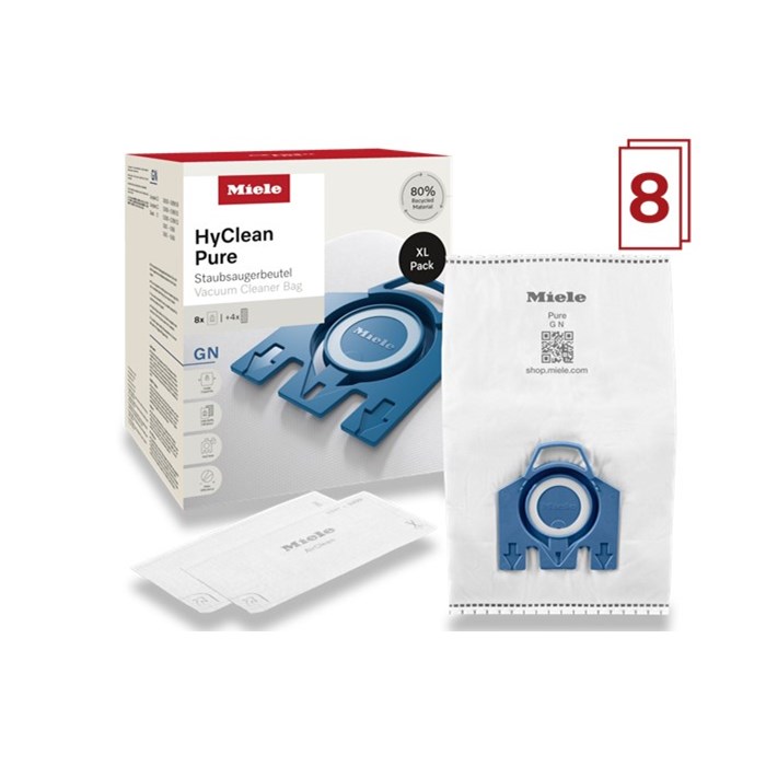 Miele 12497870 GN XL HyClean Pure Staubsaugerbeutel 