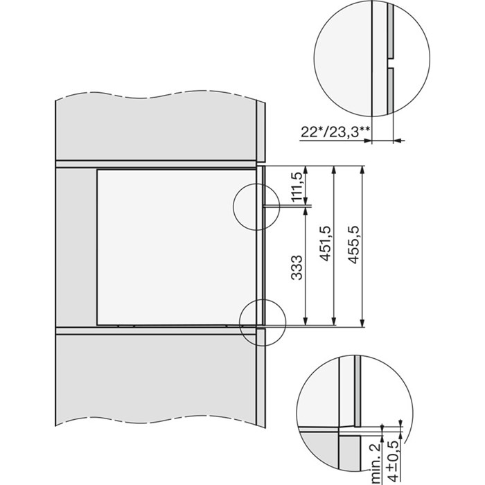 Miele CVA 7440 125 Gala Ed Einbau-Kaffeevollautomat