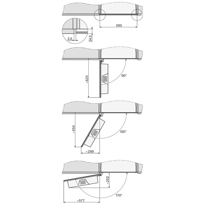 Miele CVA 7440 125 Gala Ed Einbau-Kaffeevollautomat